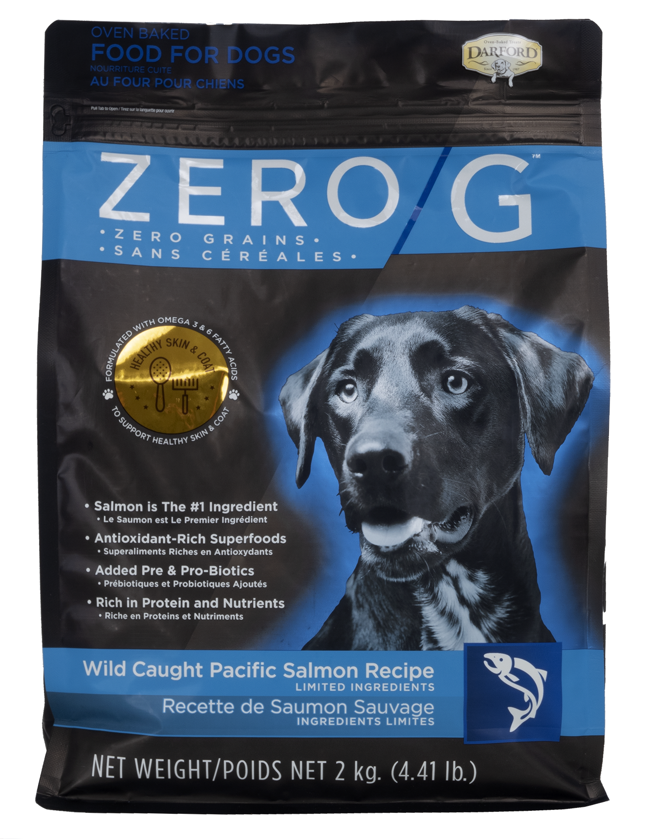 Zero/G Dog Food Wild Caught Pacific Salmon Recipe