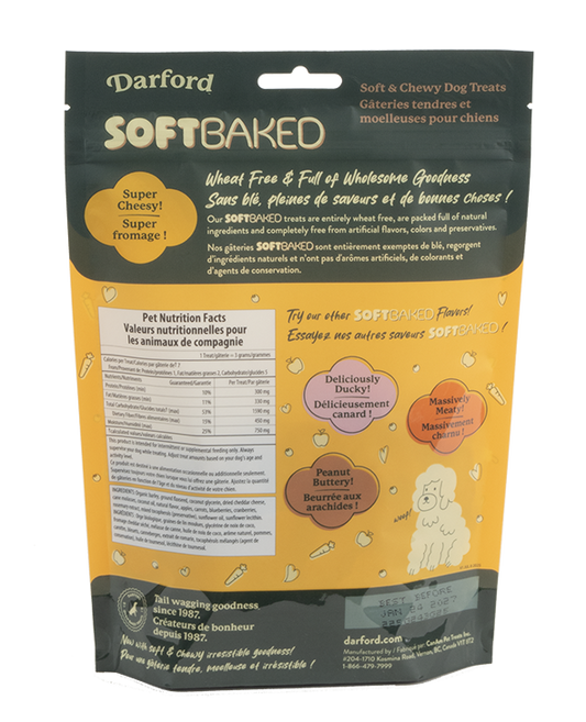 Soft Baked Super Cheesy Dog Treat