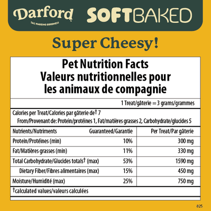 Soft Baked Super Cheesy Dog Treat