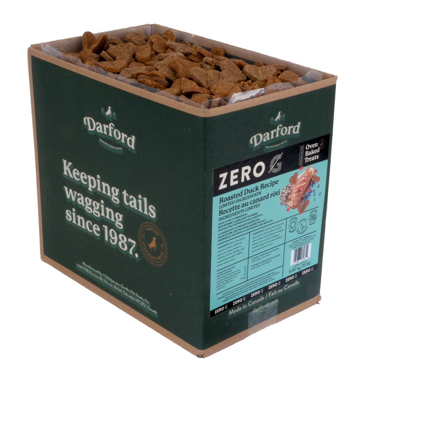 Zero/G Roasted Duck Dog Treats