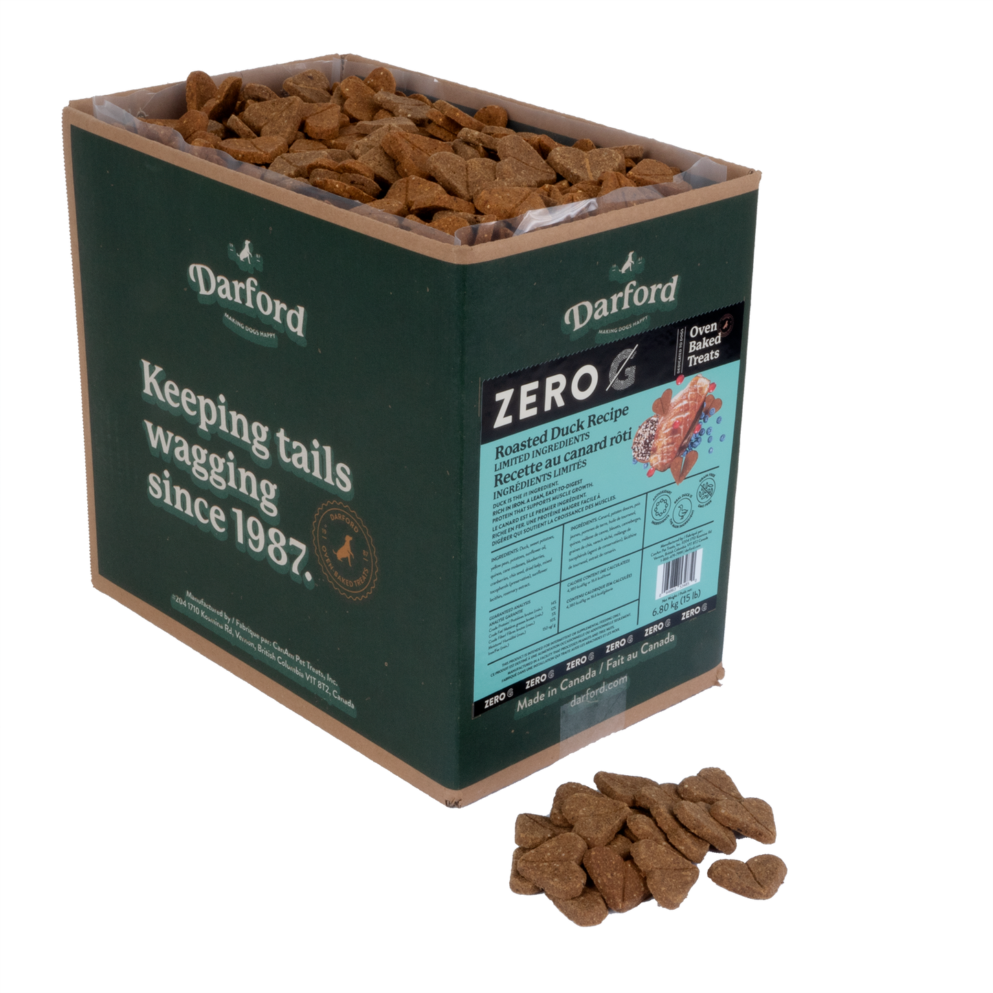 Zero/G Roasted Duck Dog Treats