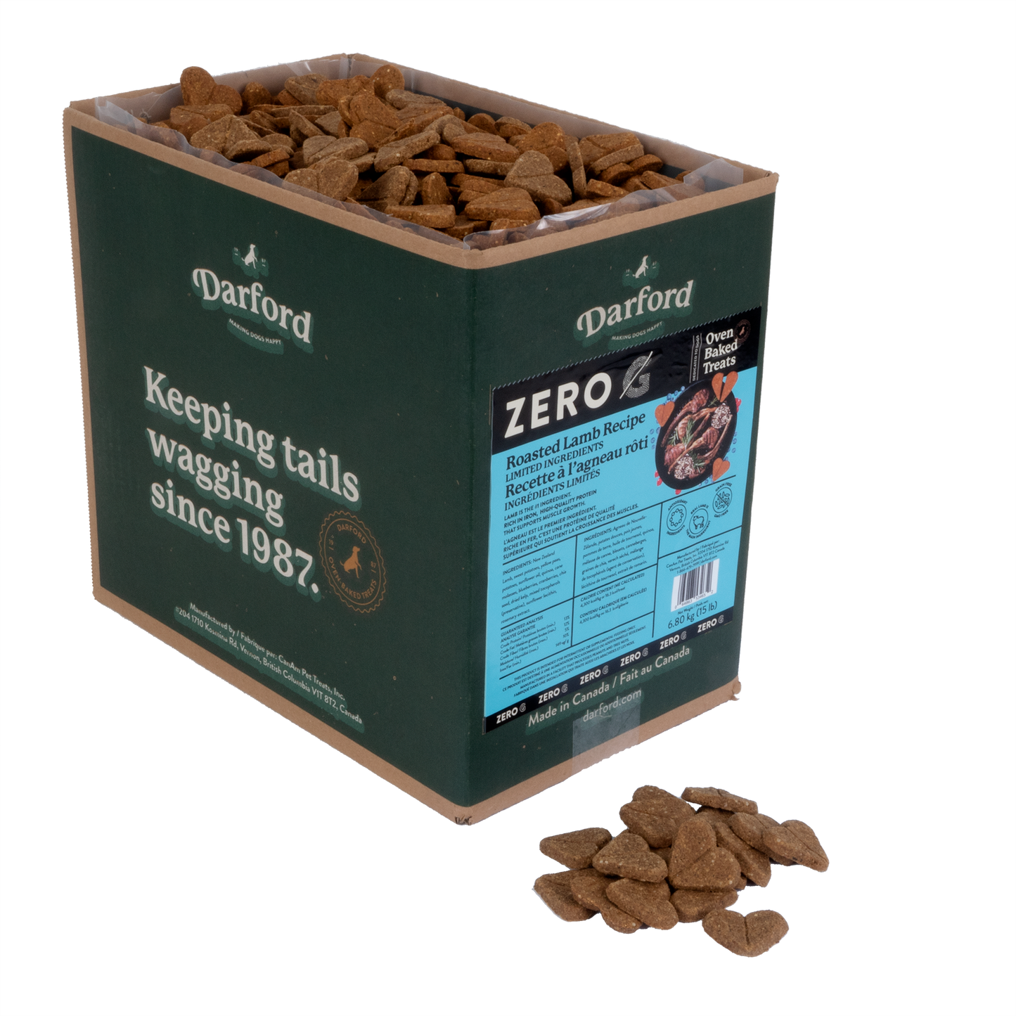 Zero/G Roasted Lamb Dog Treats