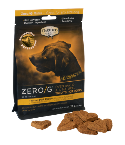 Zero/G Roasted Duck Dog Treats