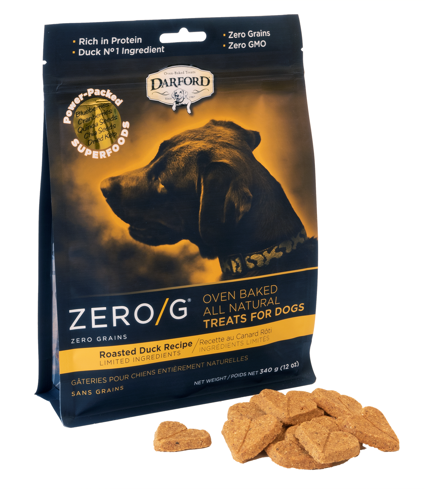 Zero/G Roasted Duck Dog Treats