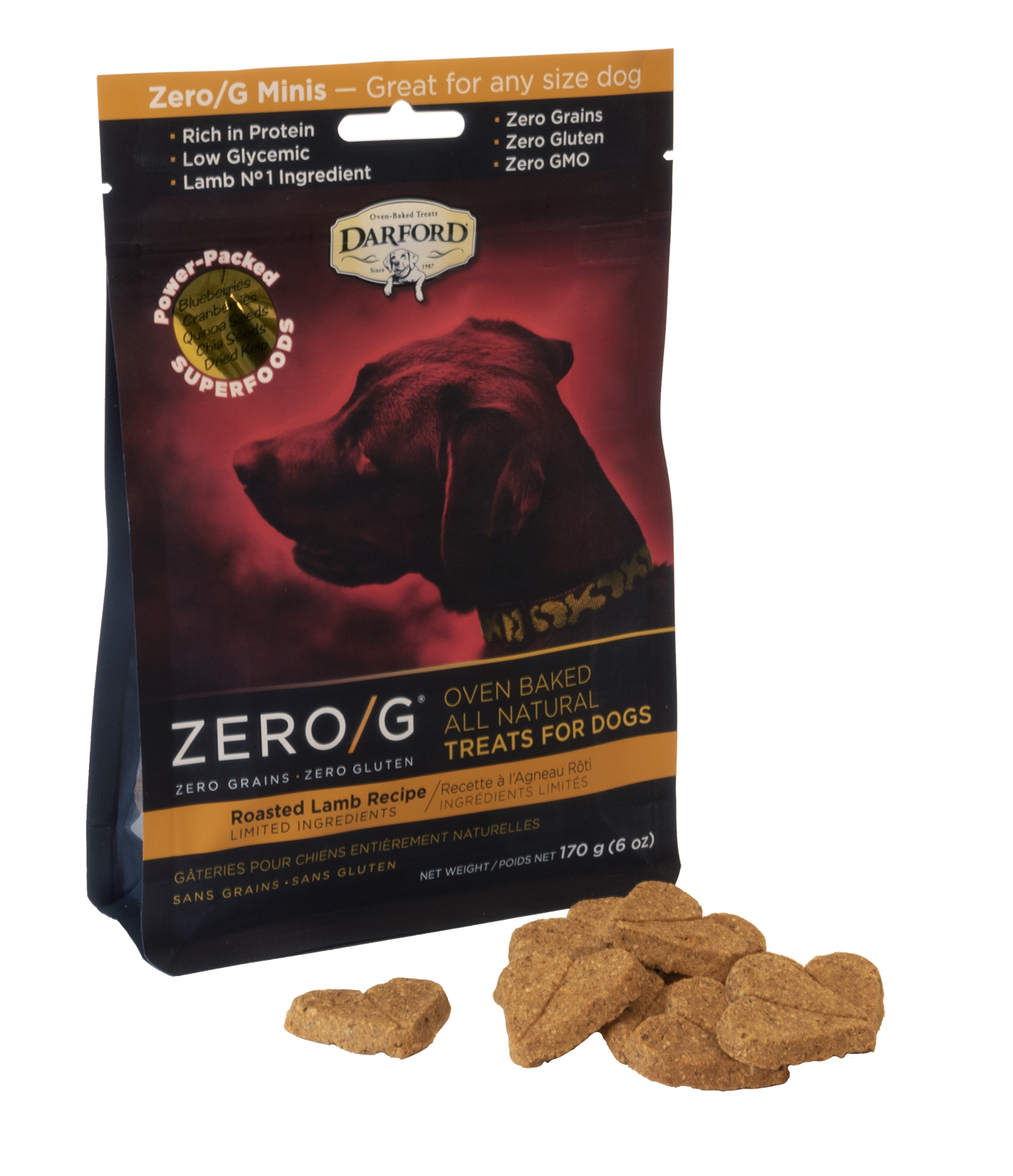 Zero/G Roasted Lamb Dog Treats