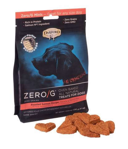 Zero/G Roasted Salmon Dog Treats