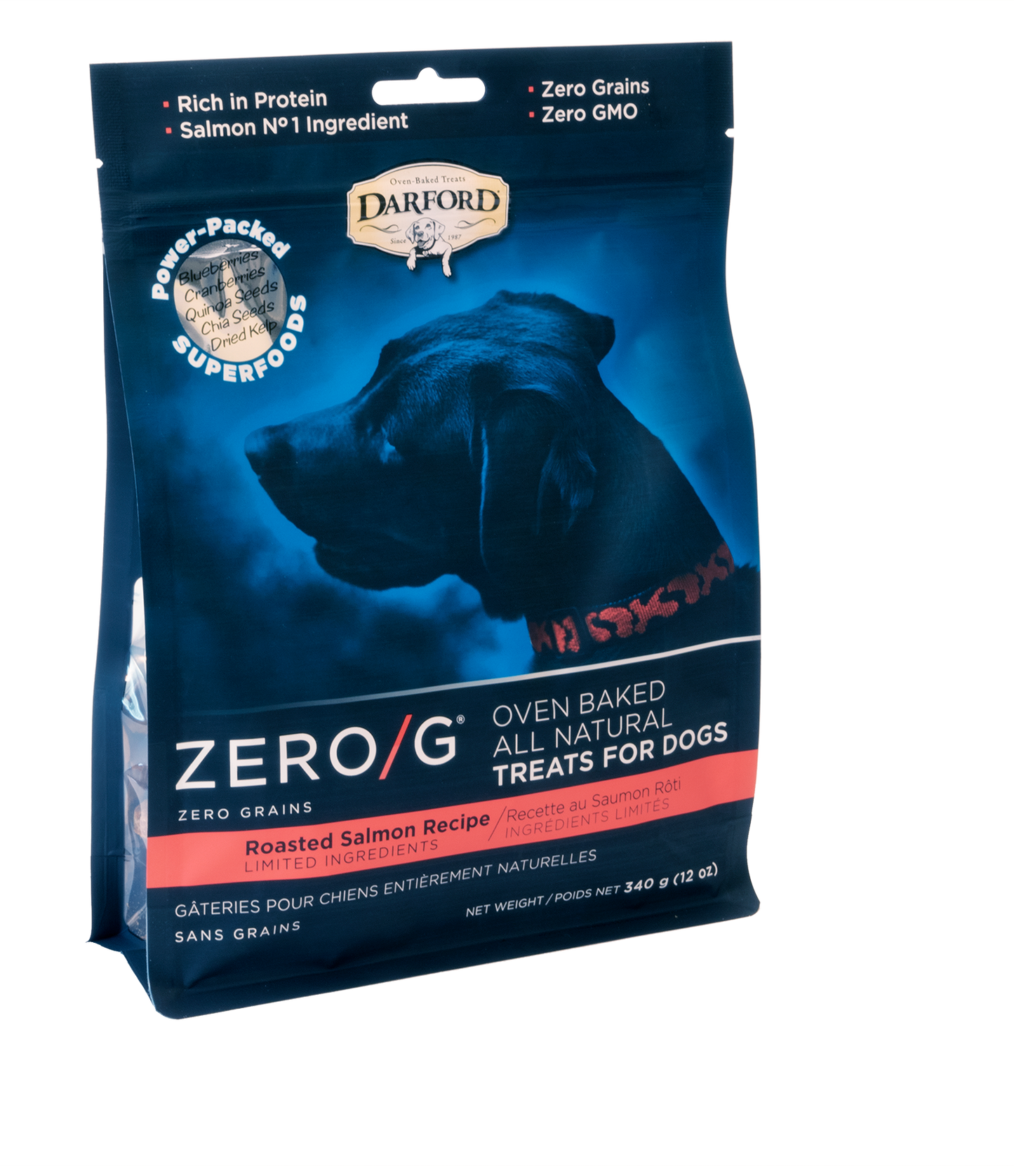 Zero/G Roasted Salmon Dog Treats