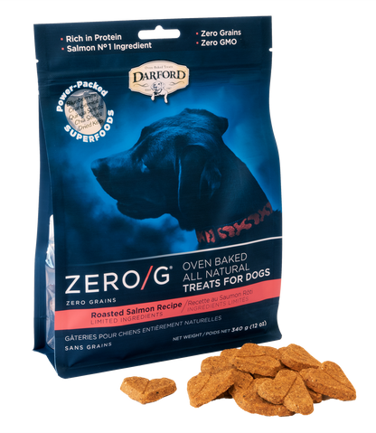 Zero/G Roasted Salmon Dog Treats