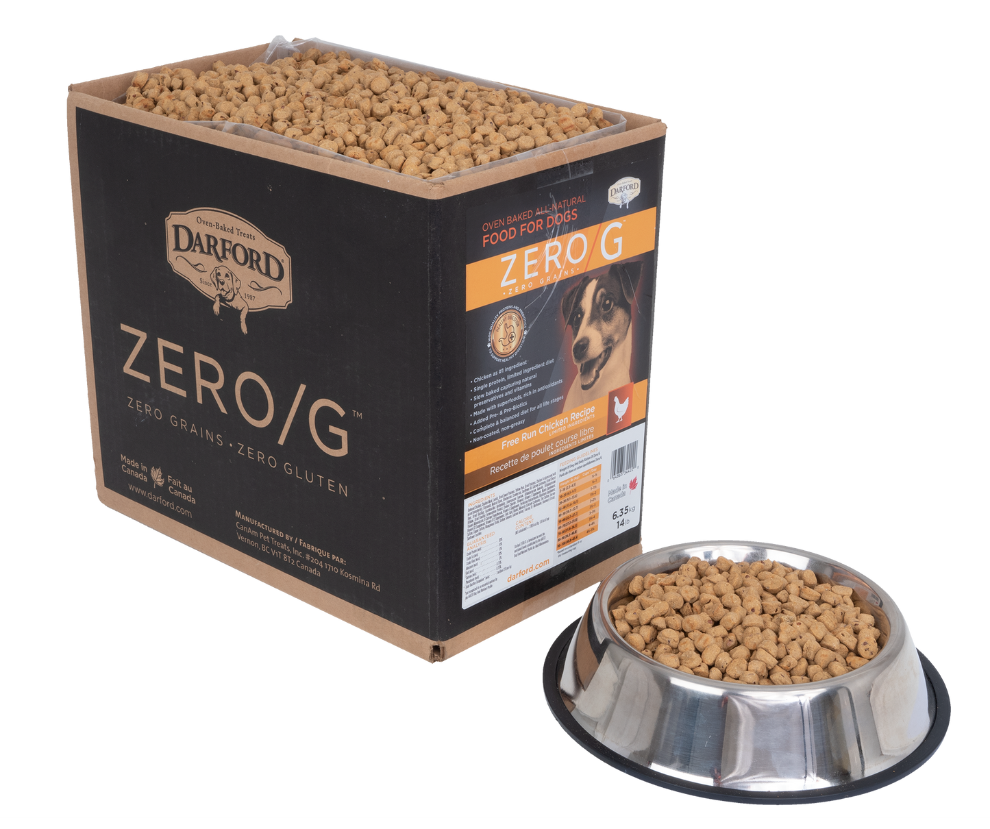 Zero/G Dog Food Free Run Chicken Recipe