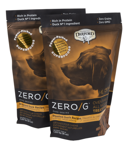 Zero/G Roasted Duck Dog Treats