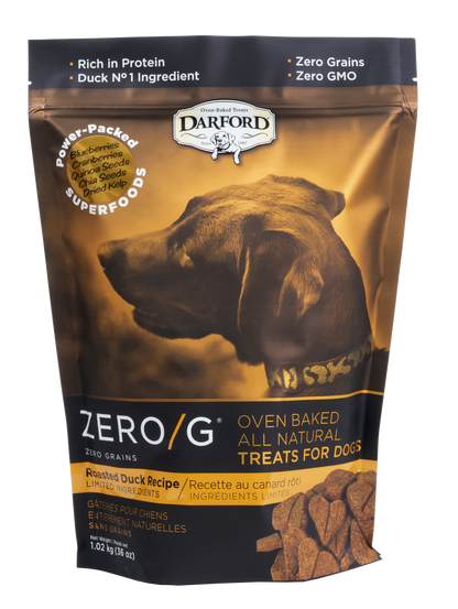 Zero/G Roasted Duck Dog Treats