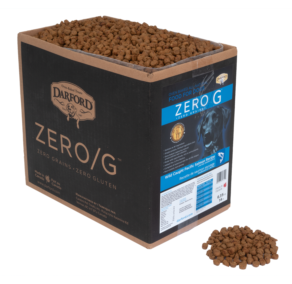 Zero/G Dog Food Wild Caught Pacific Salmon Recipe