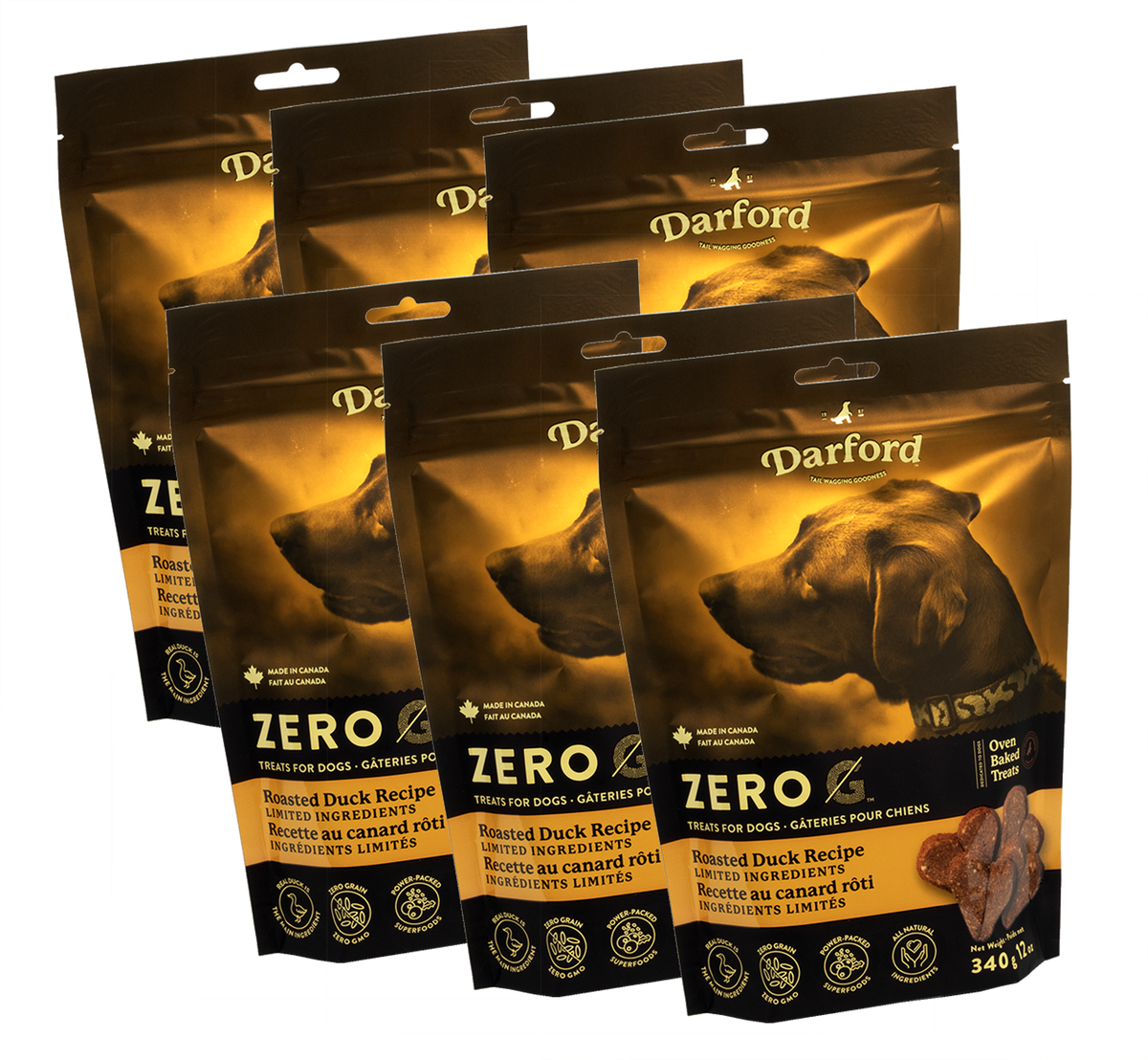 Zero/G Roasted Duck Dog Treats